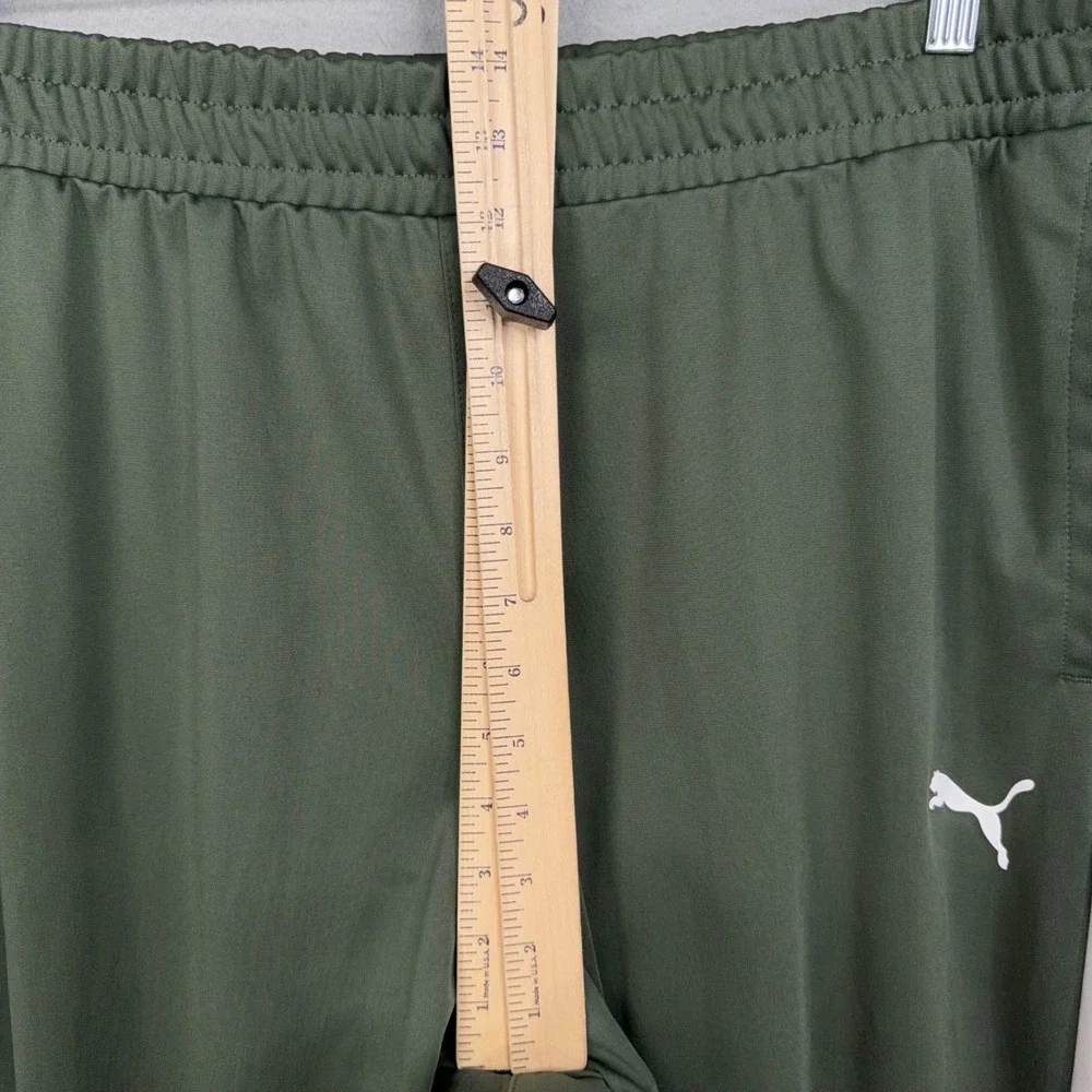 Puma Tracksuit Mens 2XLT Green Colorblock Full Zip Training Athletic Activewear